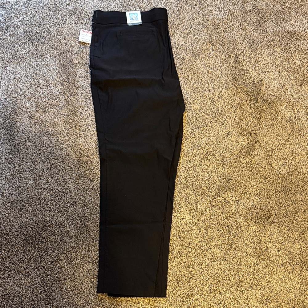Anne Klein Classic Black Ankle Dress Pants